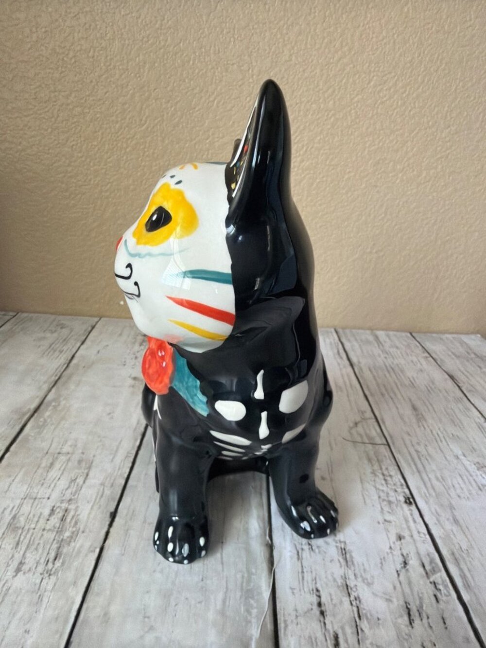 Blue Sky Clayworks Roxy Cat Figurine 2020 Dia de los Muertos Halloween 8.5" - Picture 2 of 10